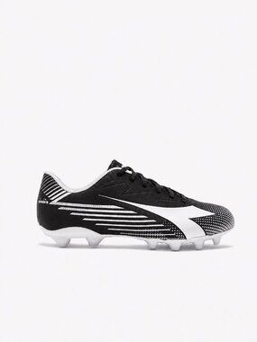 Diadora Men's Pichichi 8 MG14 Black White Soccer Cleats